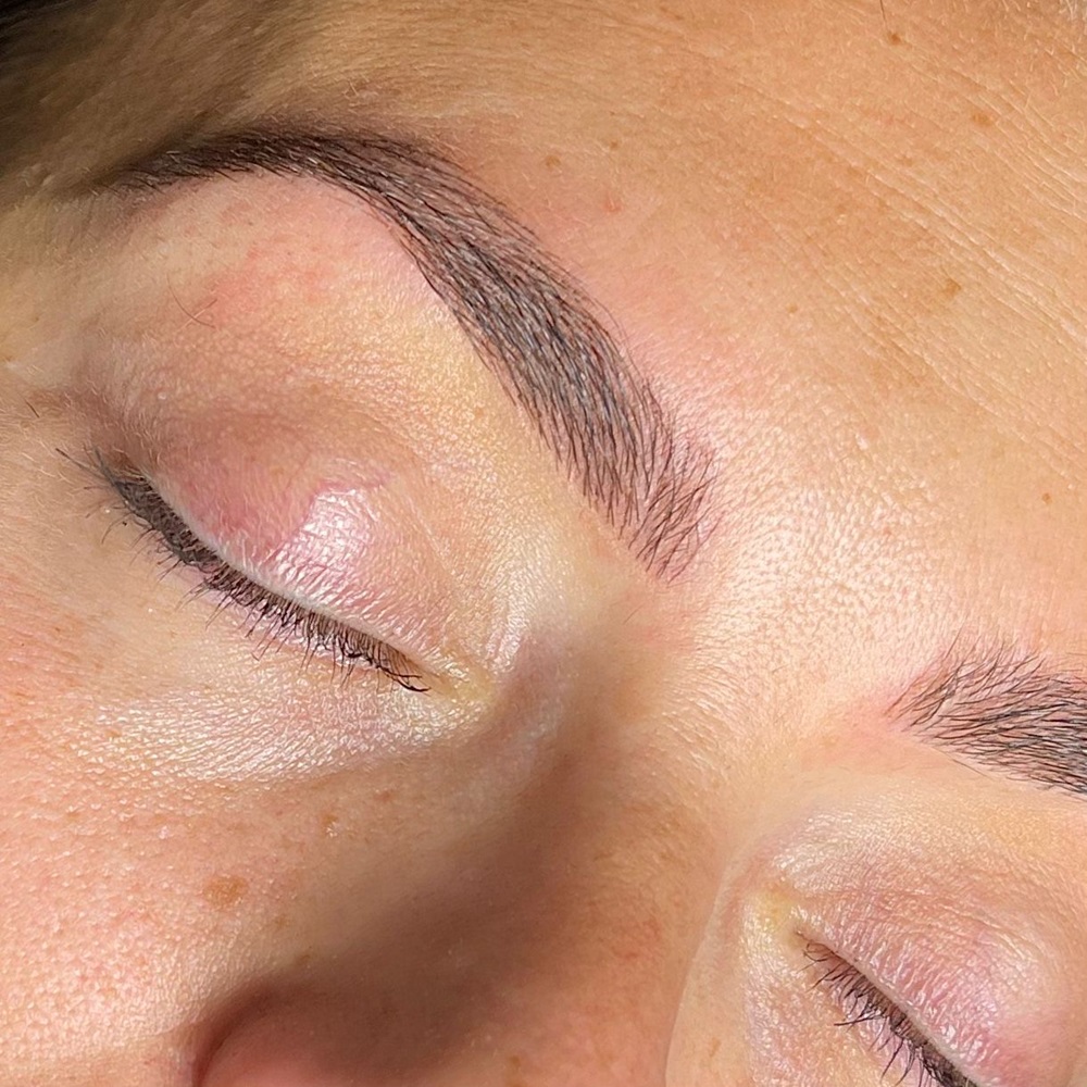 after microblading at harmony salon dunstable