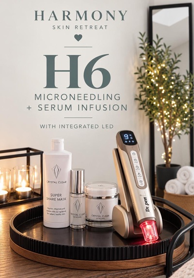 H6 Microneedling and Serum Infusion at Harmony Skin Clinic Dunstable